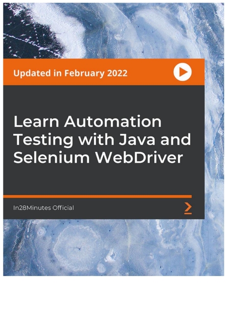 Cover image for book Learn Automation Testing with Java and Selenium WebDriver