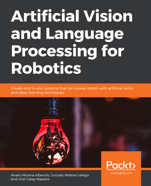 Cover image for book Artificial Vision and Language Processing for Robotics