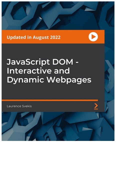 Cover image for book JavaScript DOM - Interactive and Dynamic Webpages