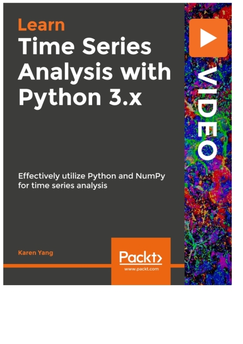 Cover image for book Time Series Analysis with Python 3.x