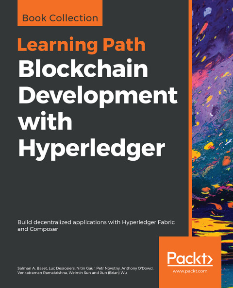 Cover image for book Blockchain Development with Hyperledger
