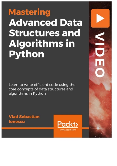 Cover image for book Advanced Data Structures and Algorithms in Python