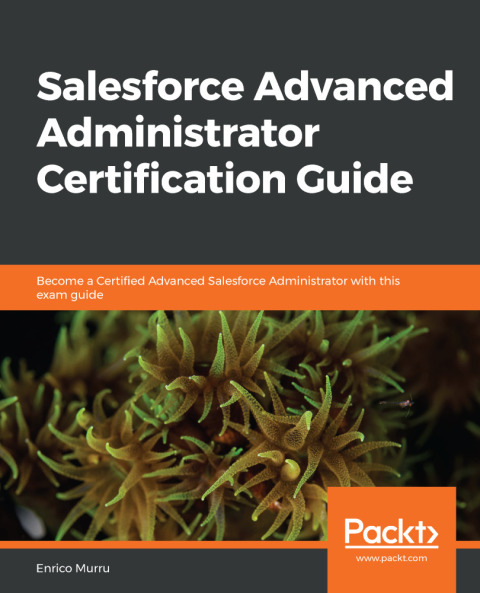Cover image for book Salesforce Advanced Administrator Certification Guide