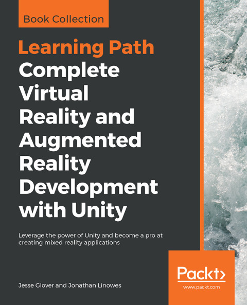 Cover image for book Complete Virtual Reality and Augmented Reality Development with Unity