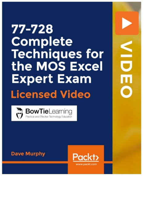 Cover image for book 77-728 Complete Techniques for the MOS Excel Expert Exam