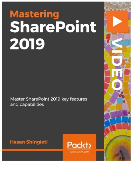 Cover image for book Mastering SharePoint 2019