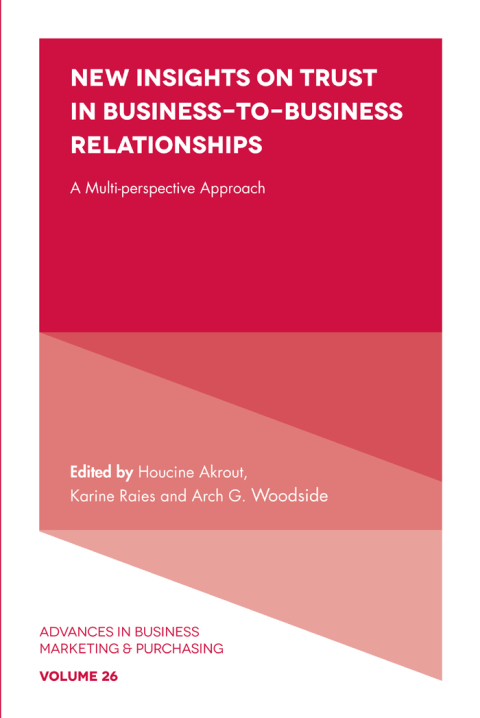 Cover image for book New Insights on Trust in Business-to-Business Relationships
