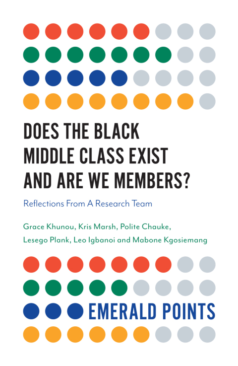 Cover image for book Does The Black Middle Class Exist And Are We Members?