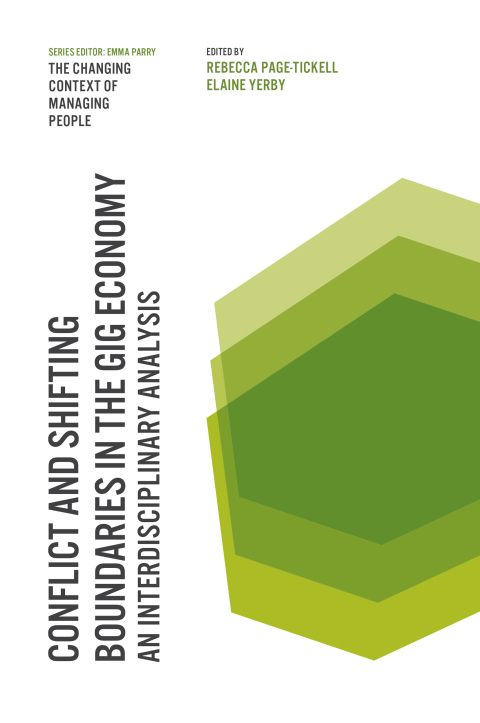 Cover image for book Conflict and Shifting Boundaries in the Gig Economy