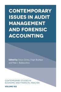 Contemporary issues in audit management and forensic accounting