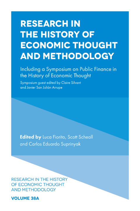 Cover image for book Research in the History of Economic Thought and Methodology
