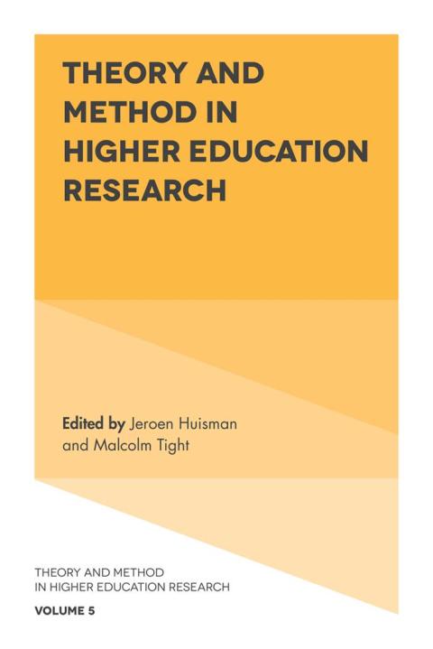 Cover image for book Theory and Method in Higher Education Research