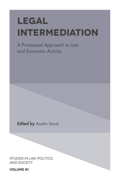 Cover image for book Legal Intermediation