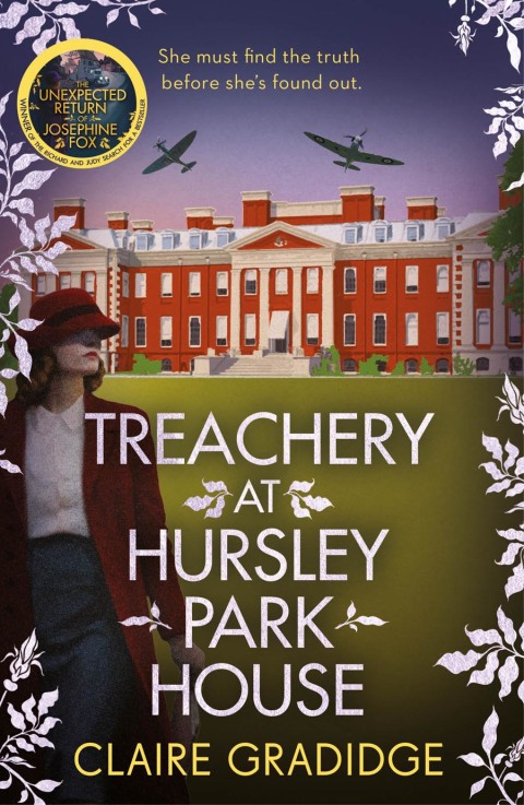 Cover image for book Treachery at Hursley Park House