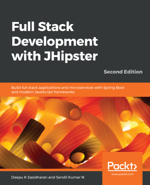 Cover image for book Full Stack Development with JHipster