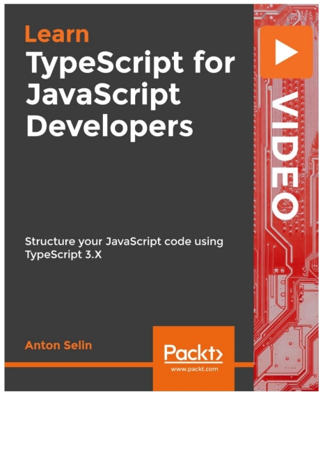 Cover image for book TypeScript for JavaScript Developers
