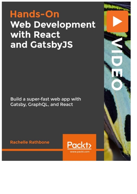 Cover image for book Hands-On Web Development with React and GatsbyJS
