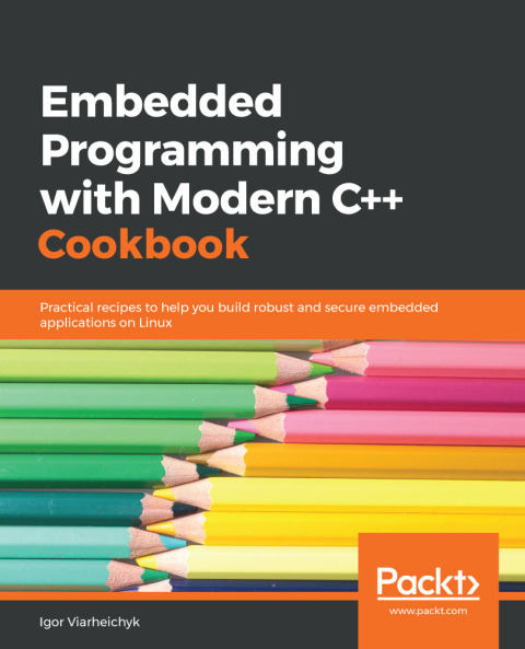 Cover image for book Embedded Programming with Modern C   Cookbook
