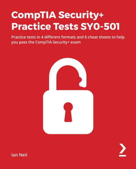 Cover image for book CompTIA Security  Practice Tests SY0-501