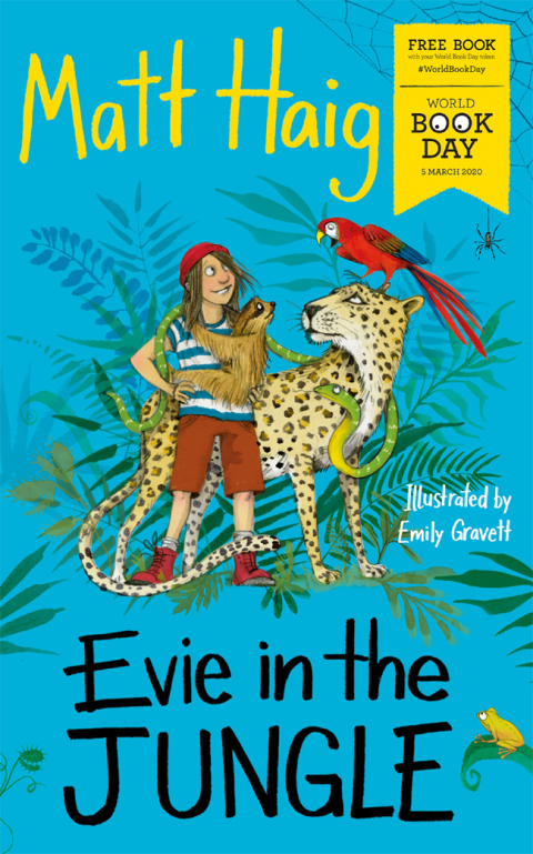 Cover image for book Evie in the Jungle