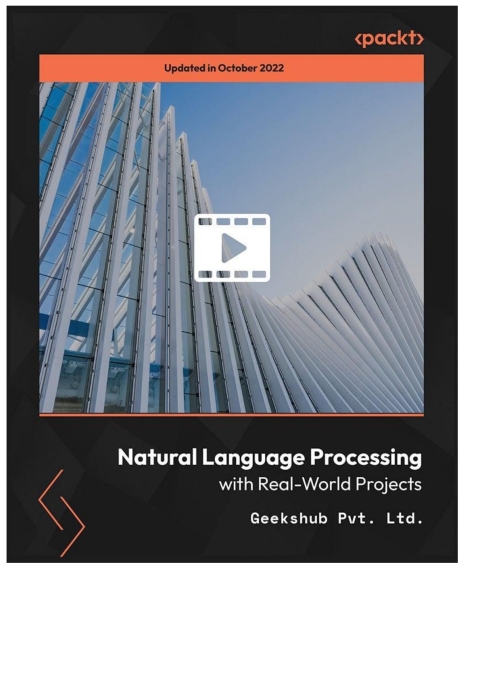 Cover image for book Natural Language Processing with Real-World Projects