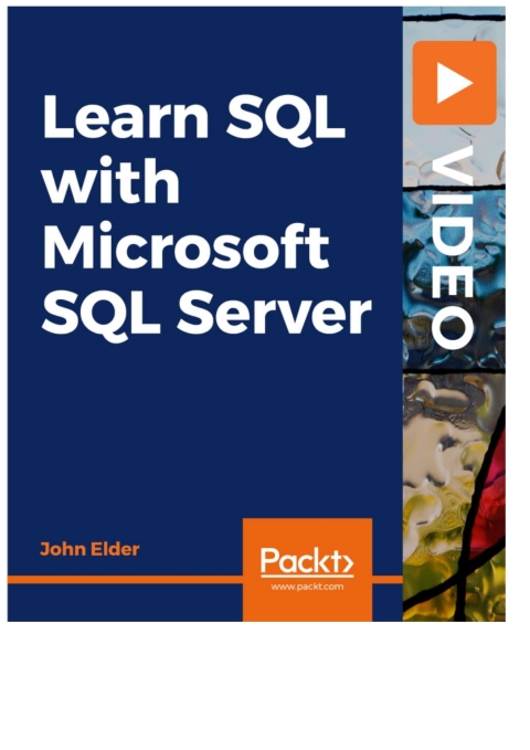 Cover image for book Learn SQL with Microsoft SQL Server