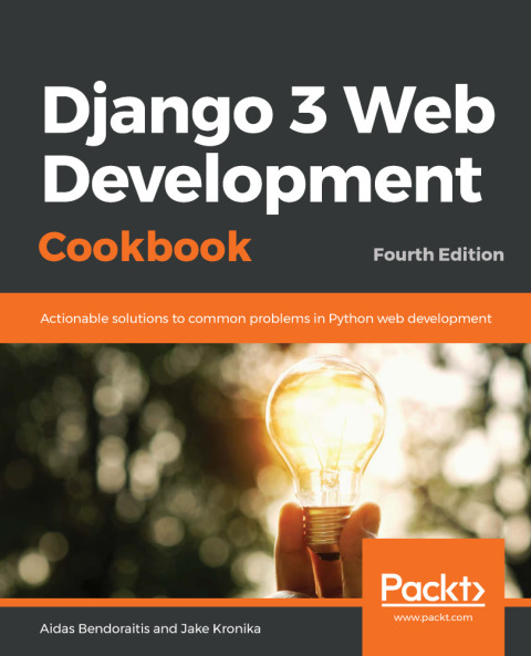 Cover image for book Django 3 Web Development Cookbook