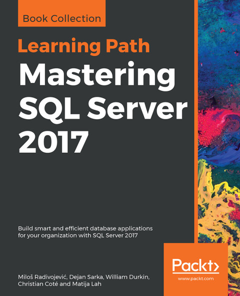 Cover image for book Mastering SQL Server 2017