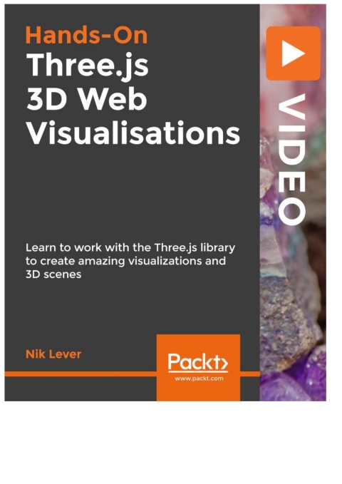 Cover image for book Hands-on Three.js 3D Web Visualisations