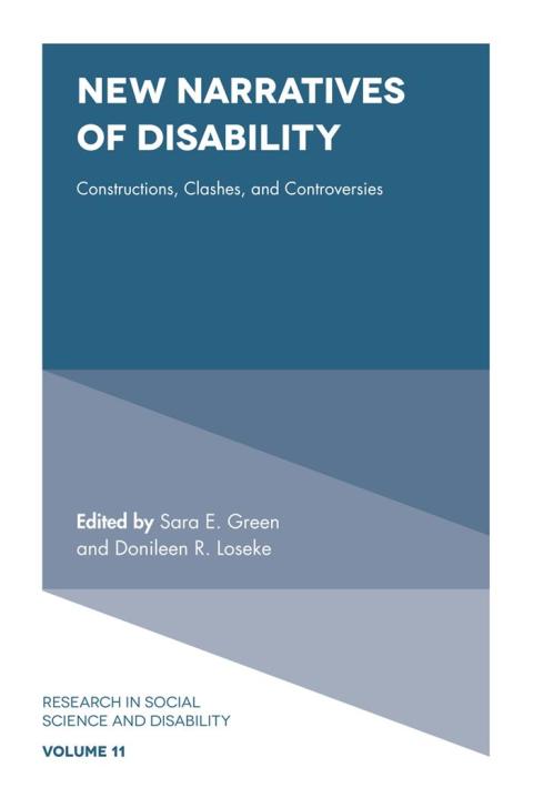 Cover image for book New Narratives of Disability