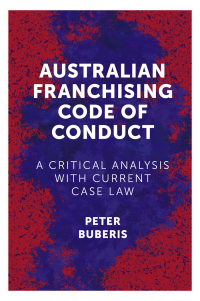 Cover image: Australian Franchising Code of Conduct 9781839091681