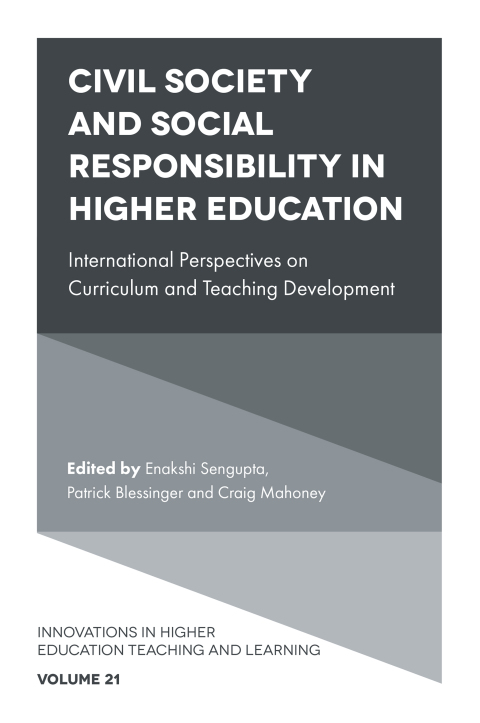 Cover image for book Civil Society and Social Responsibility in Higher Education