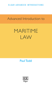 Cover image: Advanced Introduction to Maritime Law 1st edition 9781839107009