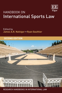 صورة الغلاف: Handbook on International Sports Law 2nd edition 9781839108600