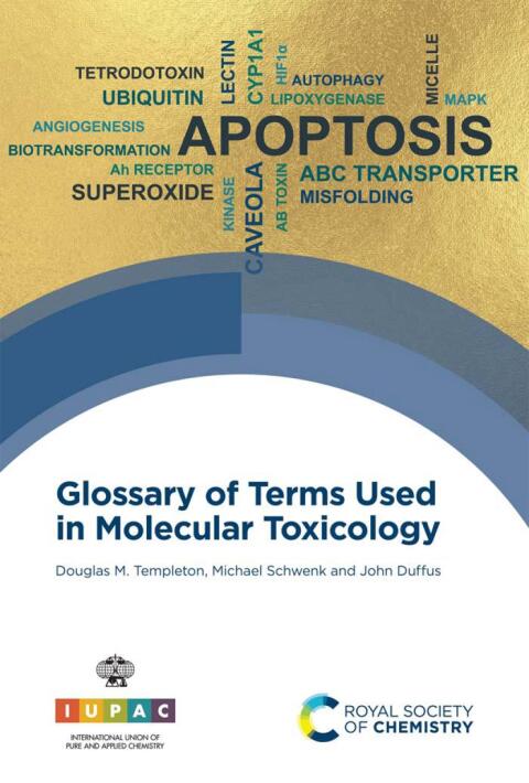 Cover image for book Glossary of Terms Used in Molecular Toxicology