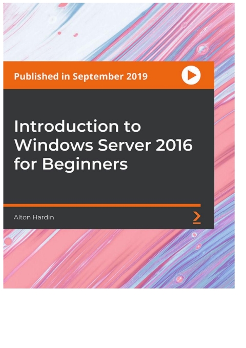 Cover image for book Introduction to Windows Server 2016 for Beginners