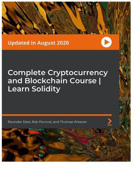 Cover image for book Complete Cryptocurrency and Blockchain Course | Learn Solidity