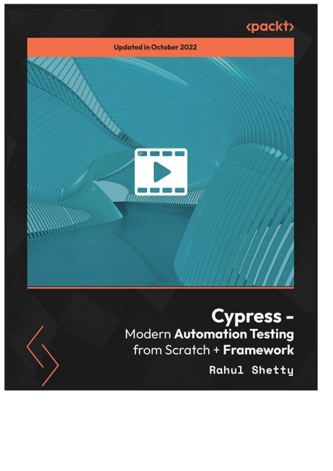 Cover image for book Cypress - Modern Automation Testing from Scratch + Framework