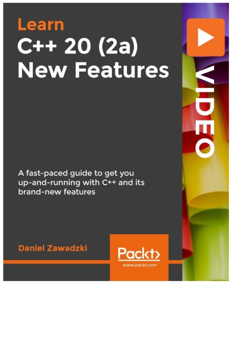 Cover image for book C++ 20 (2a) New Features