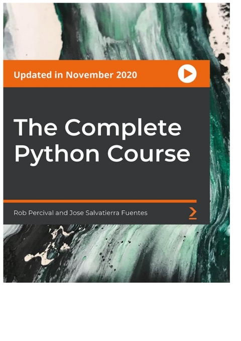 Cover image for book The Complete Python Course