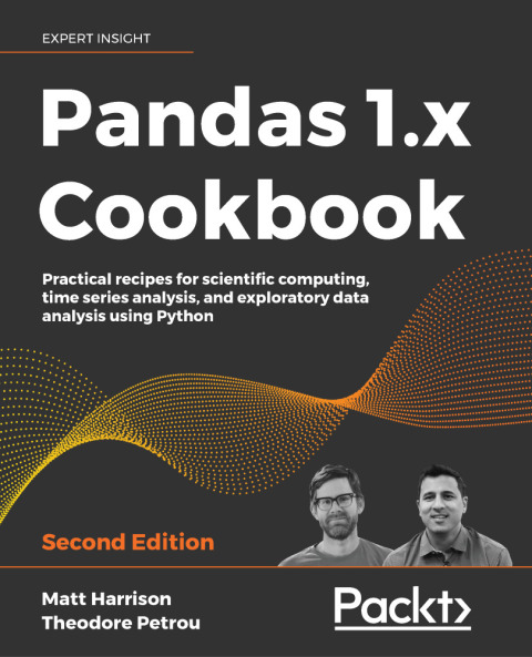 Cover image for book Pandas 1.x Cookbook