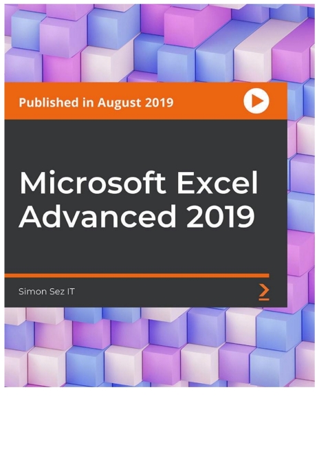 Cover image for book Microsoft Excel Advanced 2019