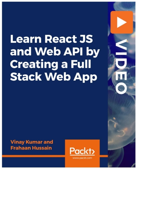 Cover image for book Learn React JS and Web API by Creating a Full Stack Web App.