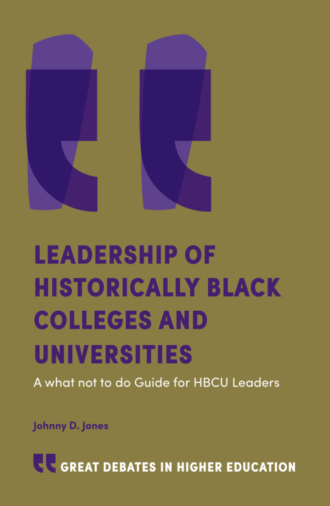 Cover image for book Leadership of Historically Black Colleges and Universities