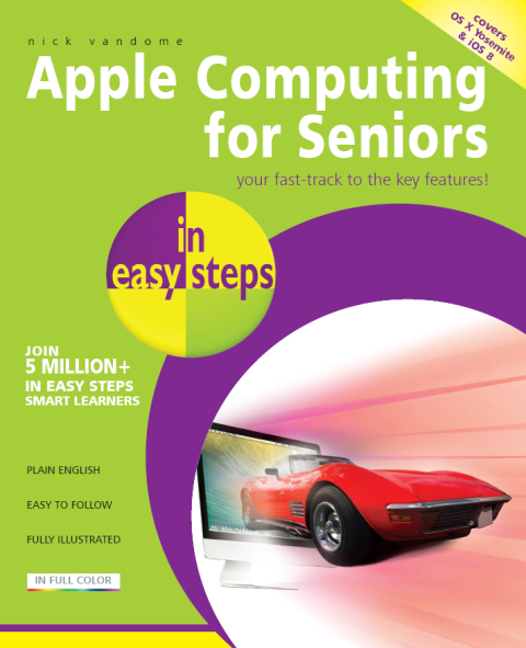 Cover image for book Apple Computing for Seniors in easy steps