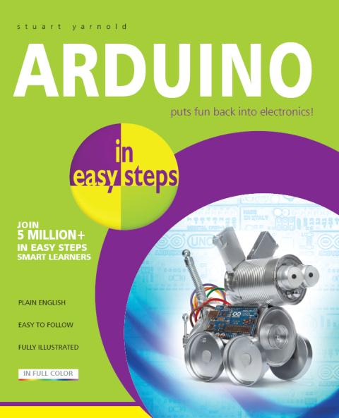 Cover image for book Arduino in easy steps