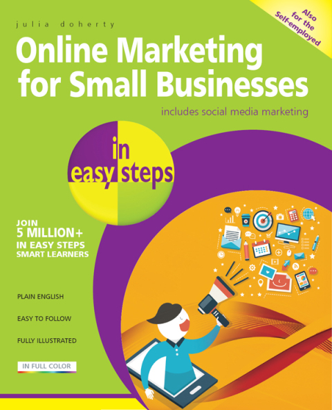 Cover image for book Online Marketing for Small Businesses in easy steps