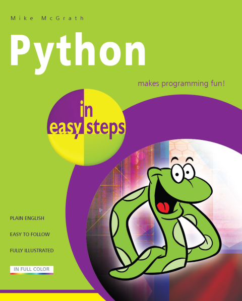 Cover image for book Python in easy steps