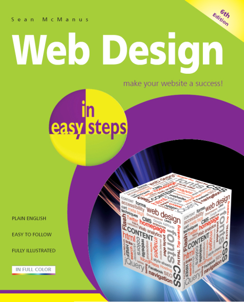 Cover image for book Web Design in easy steps, 6th edition