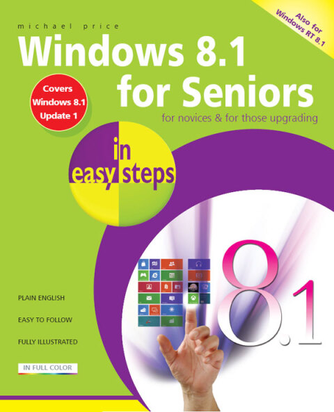 Cover image for book Windows 8.1 for Seniors in easy steps